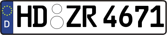 HD-ZR4671