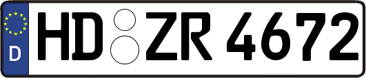 HD-ZR4672