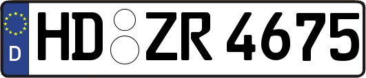 HD-ZR4675