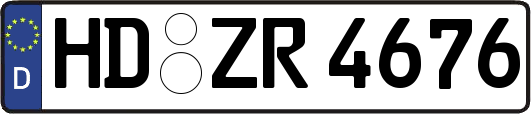HD-ZR4676