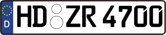 HD-ZR4700