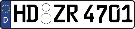 HD-ZR4701