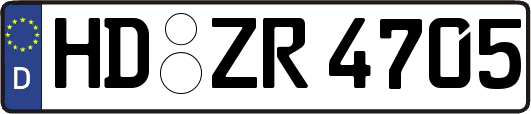 HD-ZR4705