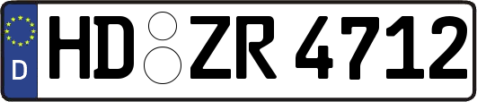 HD-ZR4712