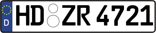 HD-ZR4721