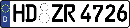 HD-ZR4726