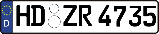 HD-ZR4735