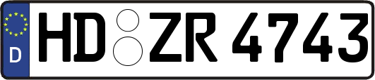 HD-ZR4743