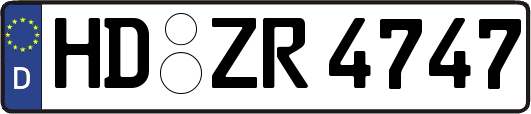 HD-ZR4747
