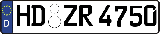 HD-ZR4750