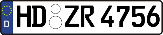 HD-ZR4756