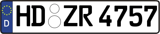 HD-ZR4757
