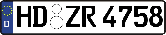 HD-ZR4758