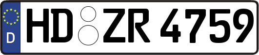 HD-ZR4759