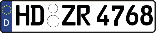 HD-ZR4768