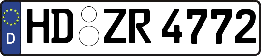 HD-ZR4772