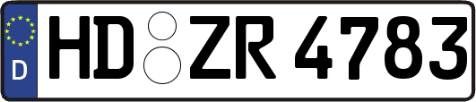 HD-ZR4783