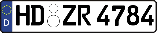 HD-ZR4784