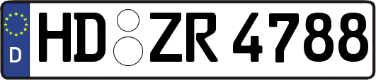 HD-ZR4788