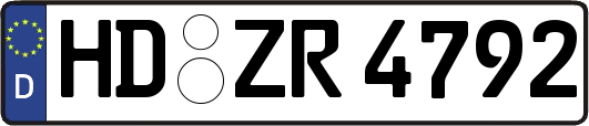HD-ZR4792