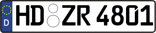 HD-ZR4801