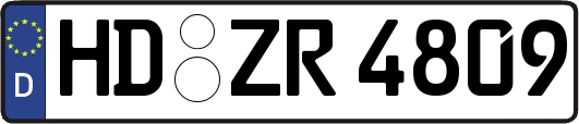 HD-ZR4809