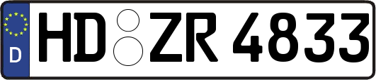 HD-ZR4833