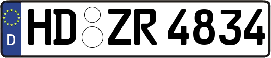 HD-ZR4834