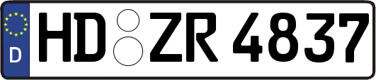HD-ZR4837