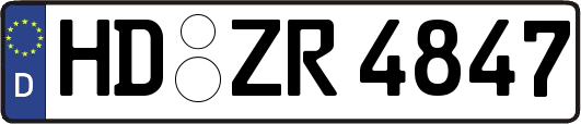 HD-ZR4847