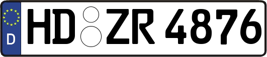 HD-ZR4876