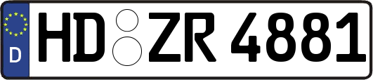 HD-ZR4881