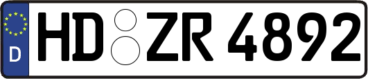 HD-ZR4892