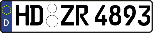 HD-ZR4893