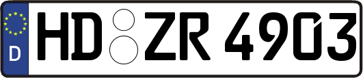 HD-ZR4903