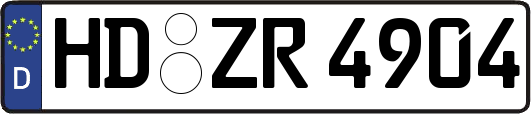 HD-ZR4904