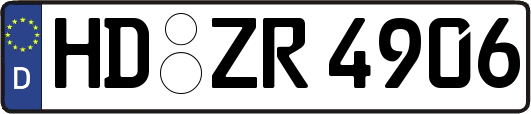 HD-ZR4906
