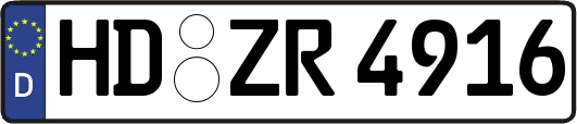 HD-ZR4916