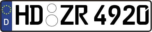 HD-ZR4920