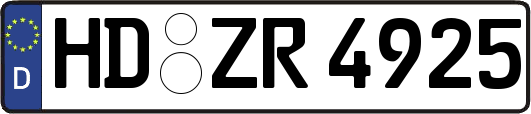 HD-ZR4925