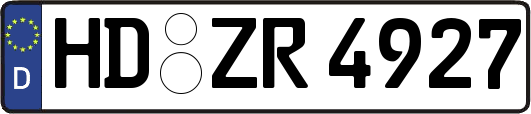 HD-ZR4927