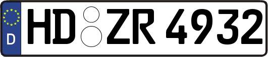 HD-ZR4932