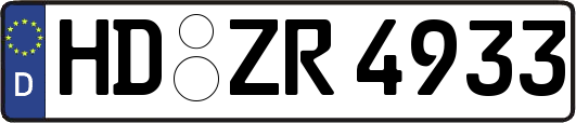 HD-ZR4933