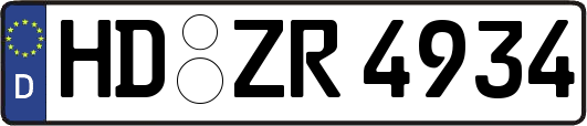 HD-ZR4934