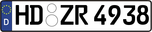 HD-ZR4938