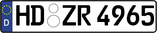 HD-ZR4965