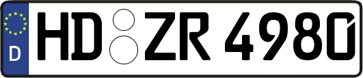 HD-ZR4980