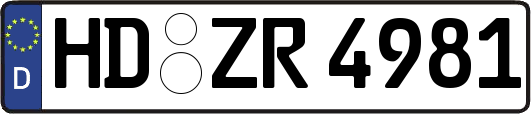 HD-ZR4981