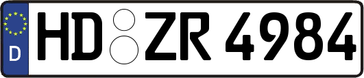 HD-ZR4984