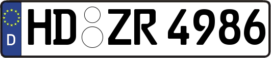 HD-ZR4986